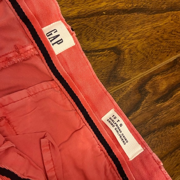 Gap, coral, tall, women’s, size 10 pant - Picture 3 of 9